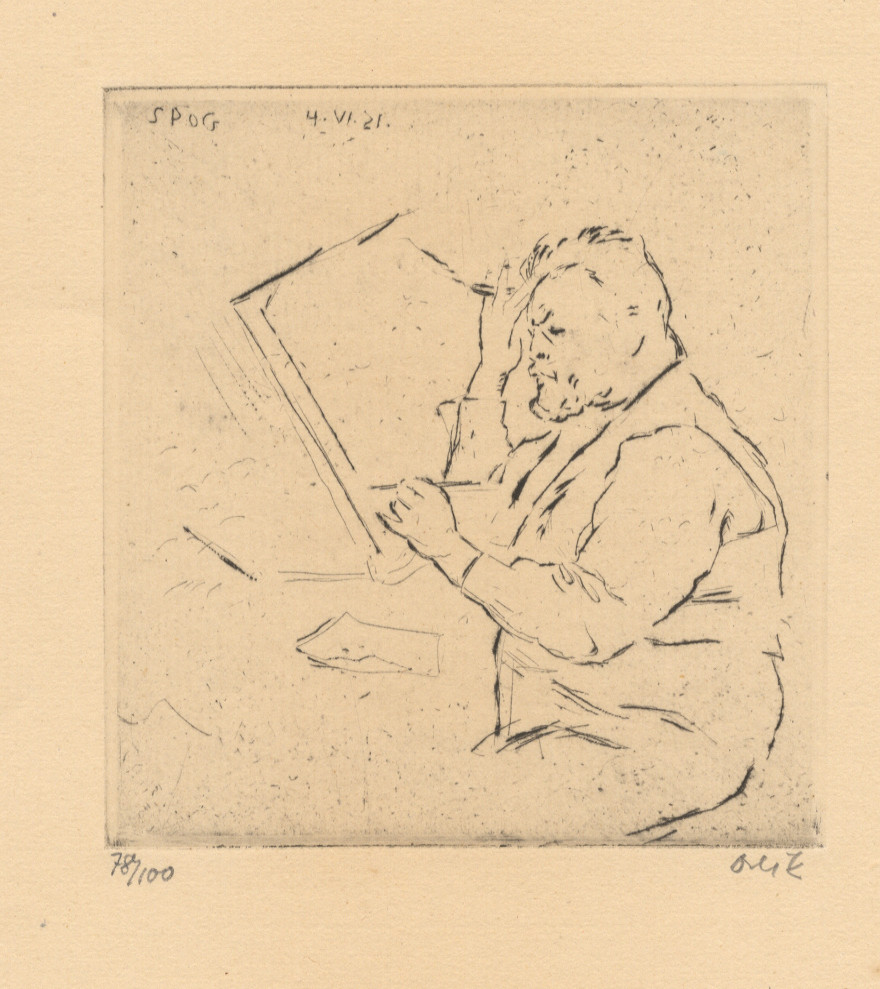 ORLIK, EMIL, 1870 Prag - 1932 Berlin