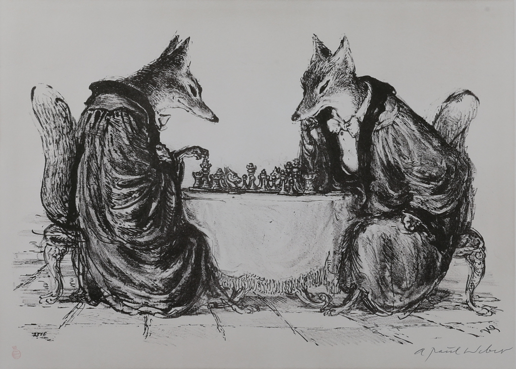 WEBER, ANDREAS PAUL, 1883 Arnstadt/Thüringen - 1980 Schretstaken/Lauenburg