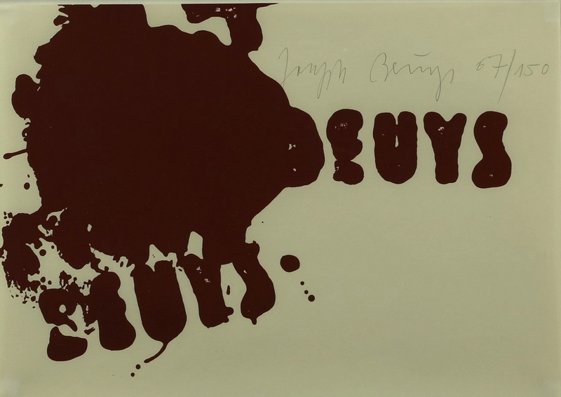 BEUYS, JOSEPH, 1921 Krefeld - 1986 Düsseldorf