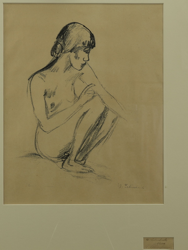 LEHMBRUCK, WILHELM, 1881 Duisburg - 1919 Berlin