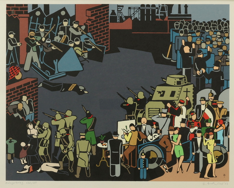 ARNTZ, GERD, 1901 Remscheid - 1988 Den Haag