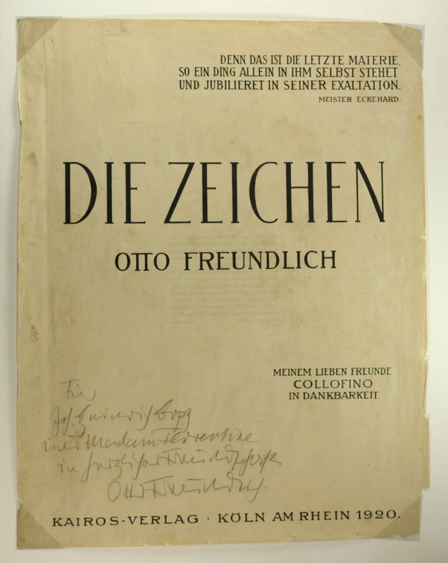 FREUNDLICH, OTTO, 1878 Stolp/Pommern - 1943 KZ-Lager Lublin-Maidaneck
