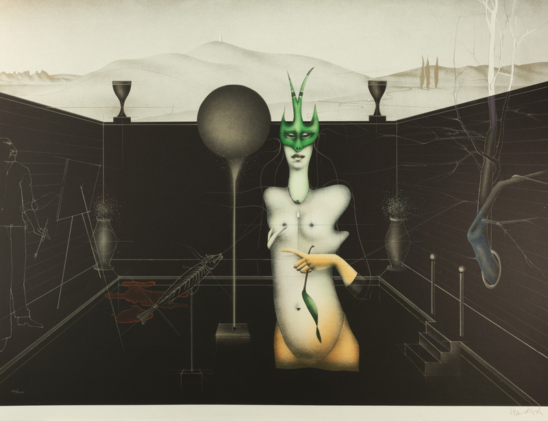 WUNDERLICH, PAUL, 1927 Eberswalde - 2010 Saint-Pierre-de-Vassols/ Provence