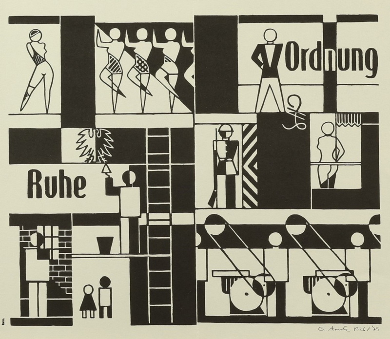 ARNTZ, GERD, 1901 Remscheid - 1988 Den Haag