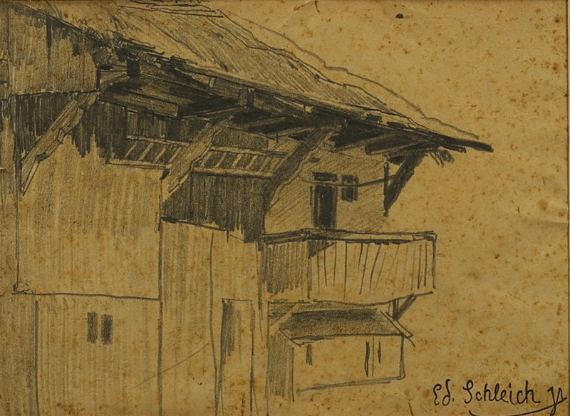 SCHLEICH, EDUARD d.J., 1853 - 1893 München