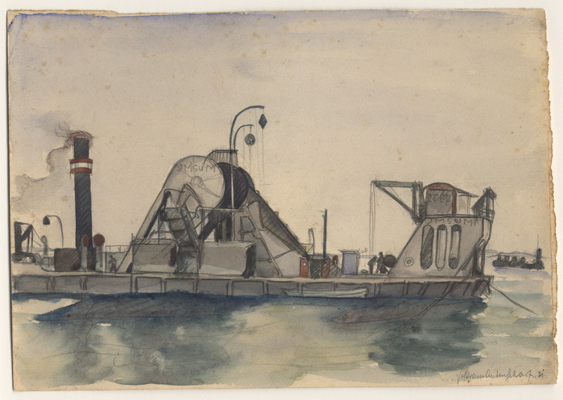 SCHARF, VOLKRAM ANTON, 1906 Duisburg - 1987 Rheinhausen