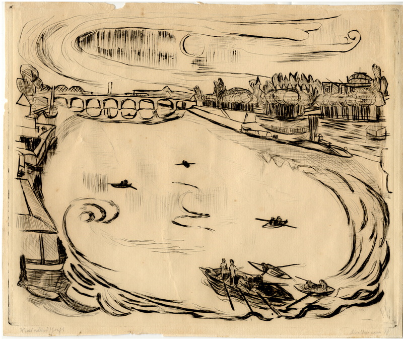 BECKMANN, MAX, 1884 Leipzig - 1950 New York